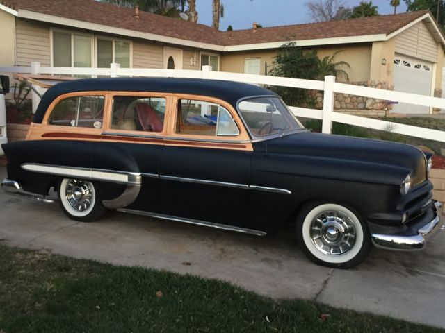 1954 Chevrolet Bel Air/150/210 Lead sled custom woody wagon cruiser