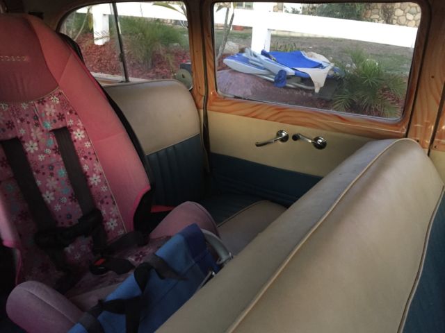 1954 Chevrolet Bel Air/150/210 Lead sled custom woody wagon cruiser - photo 8