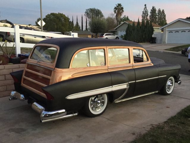 1954 Chevrolet Bel Air/150/210 Lead sled custom woody wagon cruiser - photo 9