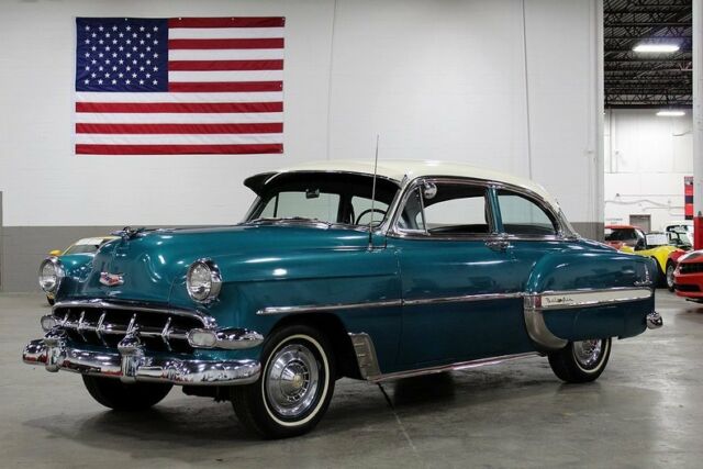 1954 Chevrolet Bel Air 8402 Miles Teal Coupe 235 I6 Automatic 1954 Chevrolet Bel Air/150/210 --