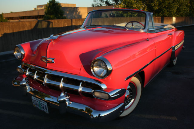 1954 Chevrolet Bel Air Convertible - Fabulous Frame Off Restoration 1954 Chevrolet Bel Air/150/210 Bel Air Convertible