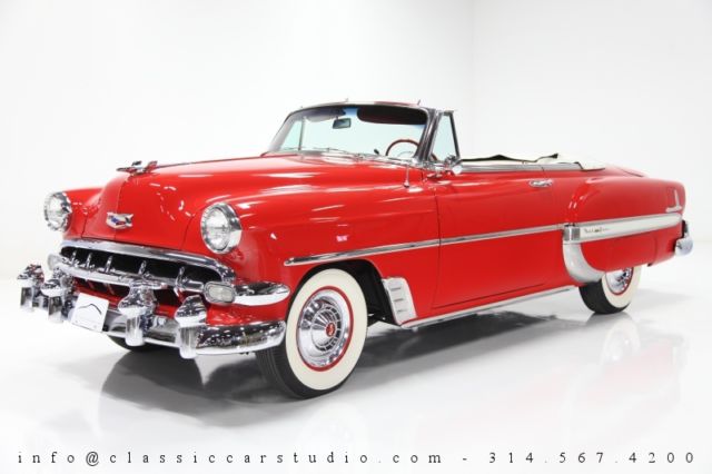 1954 Chevrolet Bel Air Convertible Fully Restored w/Blue Flame I6 & Powerglide 1954 Chevrolet Bel Air/150/210