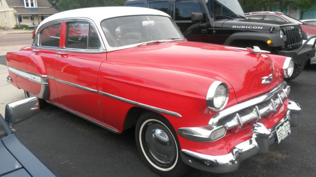 1954 Chevrolet Bel Air Sedan 4-Door 6cyl 3spd 1954 Chevrolet Bel Air/150/210