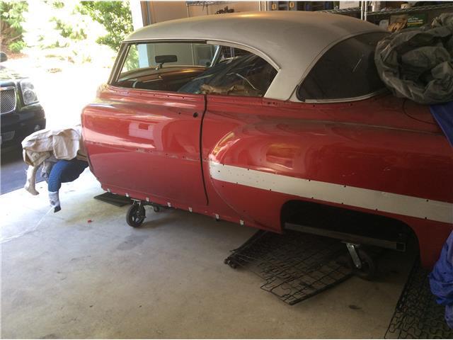 1954 Chevrolet Bel Air Special Two Door Hardtop 75,036 Miles Red/Silver NA Manu 1954 Chevrolet Bel Air/150/210 Two Door Hardtop