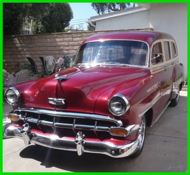 1954 Chevrolet Bel Air Townsman Tin Woody Wagon,350ci V8,350 Automatic Trans 1954 Chevrolet Bel Air/150/210 Townsman Tin Woody Wagon