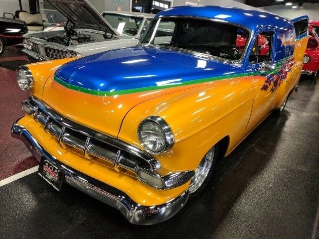 1954 Chevrolet Bel Air/150/210 Panel Wagon 350 Audiobahn SEMA CUSTOM 1954 Chevrolet Bel Air/150/210 Panel Wagon