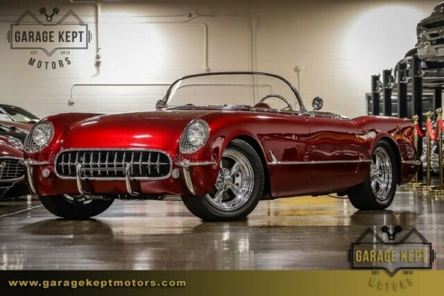 1954 Chevrolet Corvette Cherry Red LS3 6.2L V8 594 Miles 1954 Chevrolet Corvette