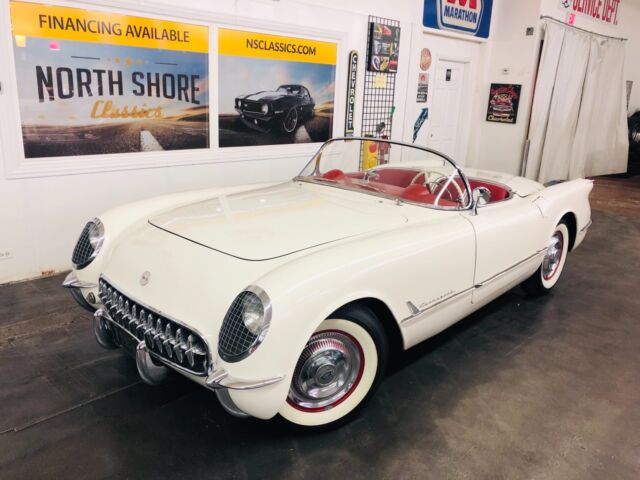 1954 Chevrolet Corvette, White with 0 Miles available now! 1954 Chevrolet Corvette -RESTORED AMERICAN ICONIC ROADSTER-SEE VIDEO
