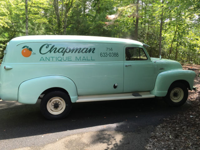 1954 Chevrolet First Series 3800 One-Ton Panel Delivery 1954 Chevrolet Other Pickups Chrome