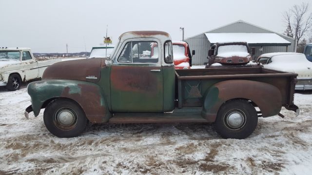 1954 CHEVROLET PICKUP SHORT BOX HALF TON CORNER WINDOW DELUXE AUTOMATIC TRANNY 1954 Chevrolet Other Pickups