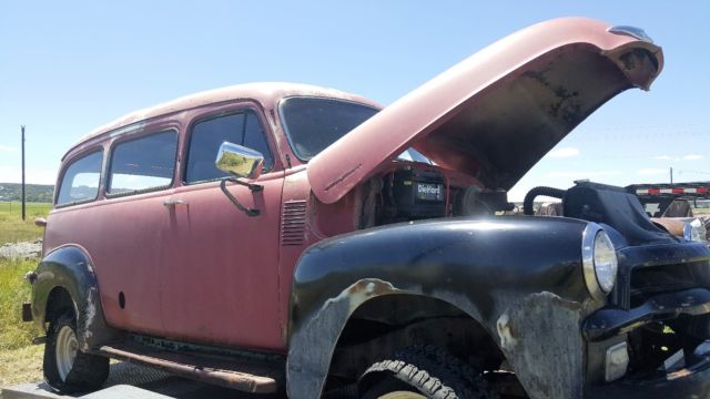 1954 Chevrolet Suburban "Carryall" Clam Shell V8 4x4 Modern Frame NO RESERVE 1954 Chevrolet Suburban