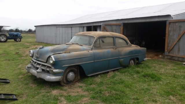 1954 Chevy 210 TWO DOOR ORIGINAL OWNER BARN FIND 1954 Chevrolet Bel Air/150/210 210