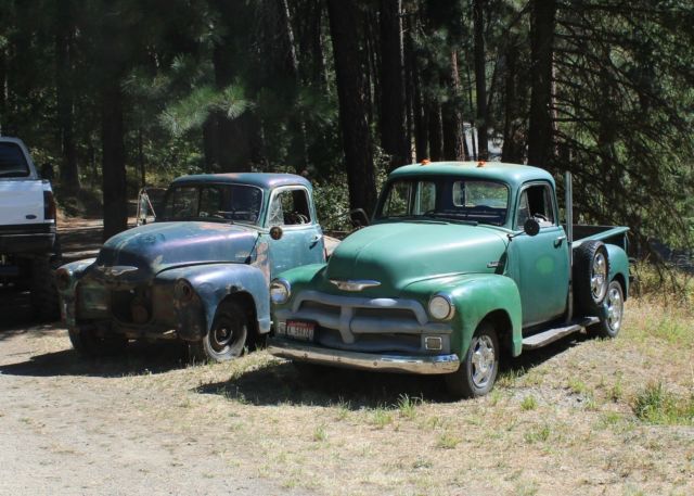 1954 Chevy 5 Window 3100 1/2 ton plus parts truck Hydramatic 4 speed hot rat rod 1954 Chevrolet Other Pickups