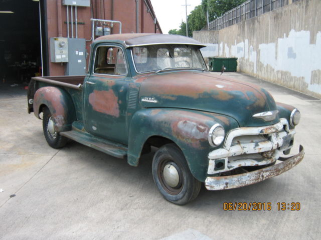 1954 Chevy 5 Window Truck 3100 NO RESERVE Rat Rod BARN FIND Shop Truck PATINA 1954 Chevrolet Other Pickups