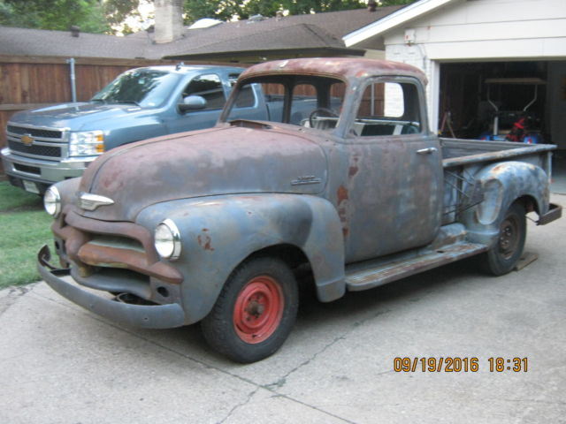 1954 Chevy 5 Window Truck 3100 W/Hydromatic RARE NO RESERVE BARN FIND Shop Truck 1954 Chevrolet Other Pickups