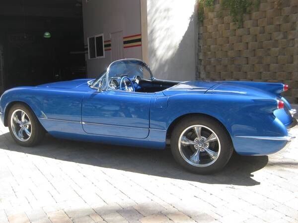 1954 chevy corvette convertible....frame off restored....amazing car.!!!! 1954 Chevrolet Corvette