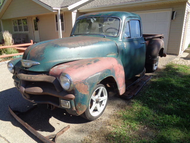 1954 chevy pickup truck chevrolet rat rod street rod hot rod 5 window corvette 1954 Chevrolet Other Pickups