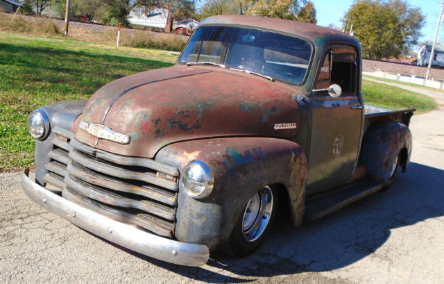 1954 Chevy SBC V8 Powered Slammed Suspension Hotrod Patina Ratrod Shop Truck 1954 Chevrolet Other Pickups 3100 Short Bed