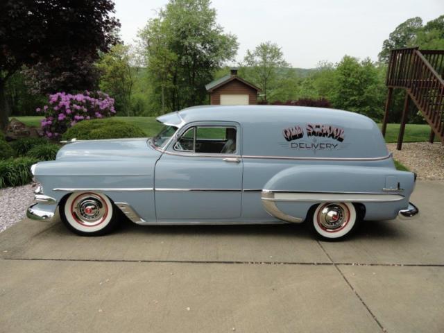 1954 chevy sedan delivery- Only one with Beliare Trim.One of a kind! 1954 Chevrolet Other Sedan Delivery
