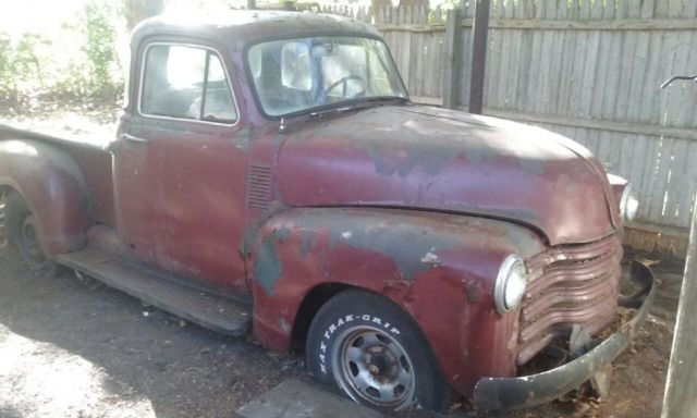 1954 chevy short bed pick up 5 window deluxe complete clear title matching #'s 1954 Chevrolet Other Pickups 3100