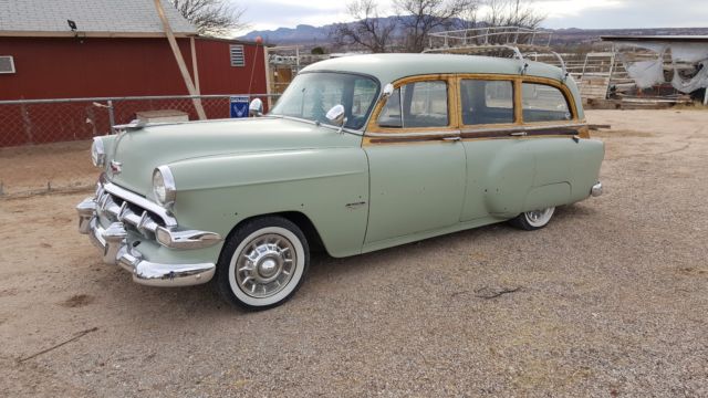 1954 Chevrolet Bel Air/150/210 Tin Woodie Stationwagon - photo 4