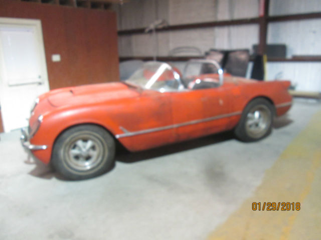 1954 Chevrolet Corvette 1954 CORVETTE C1 NCRS PROJECT GASSER HOT ROD - photo 11