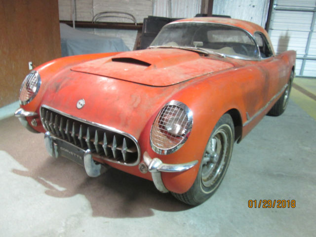 1954 Chevrolet Corvette 1954 CORVETTE C1 NCRS PROJECT GASSER HOT ROD - photo 2