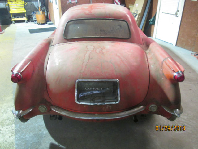 1954 Chevrolet Corvette 1954 CORVETTE C1 NCRS PROJECT GASSER HOT ROD - photo 5