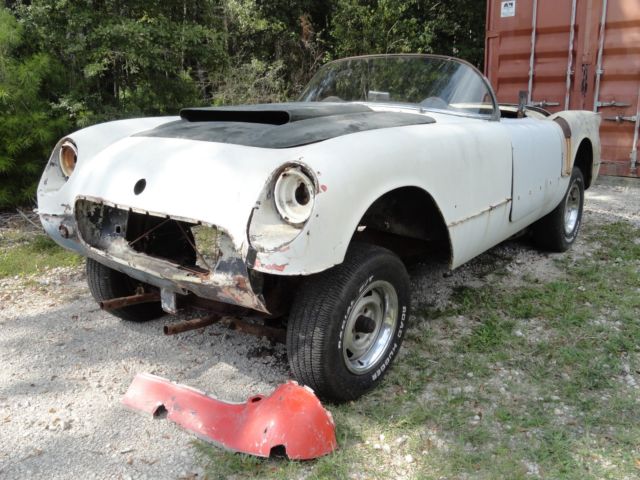 1954 CORVETTE PROJECT NEEDS RESTORATION HOT ROD GASSER PRO TOURING NCRS 1953 1954 Chevrolet Corvette