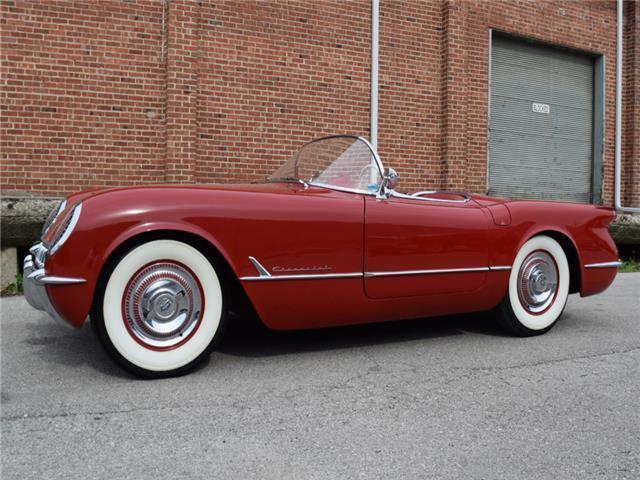 1954 Corvette - Sportsman Red/Red Int (235/155hp) 1954 Chevrolet Corvette --