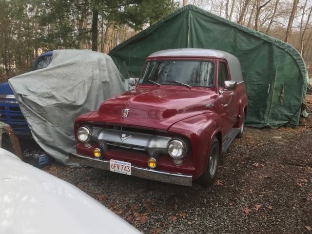 1954 F100 Panel Delivery 1954 Ford F-100 steel