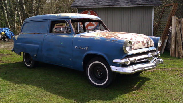 1954 Ford 2 Door Ranch Wagon Sedan Delivery 390 V8 Project Gasser Hot Rat Rod 1954 Ford Other Ranch Wagon