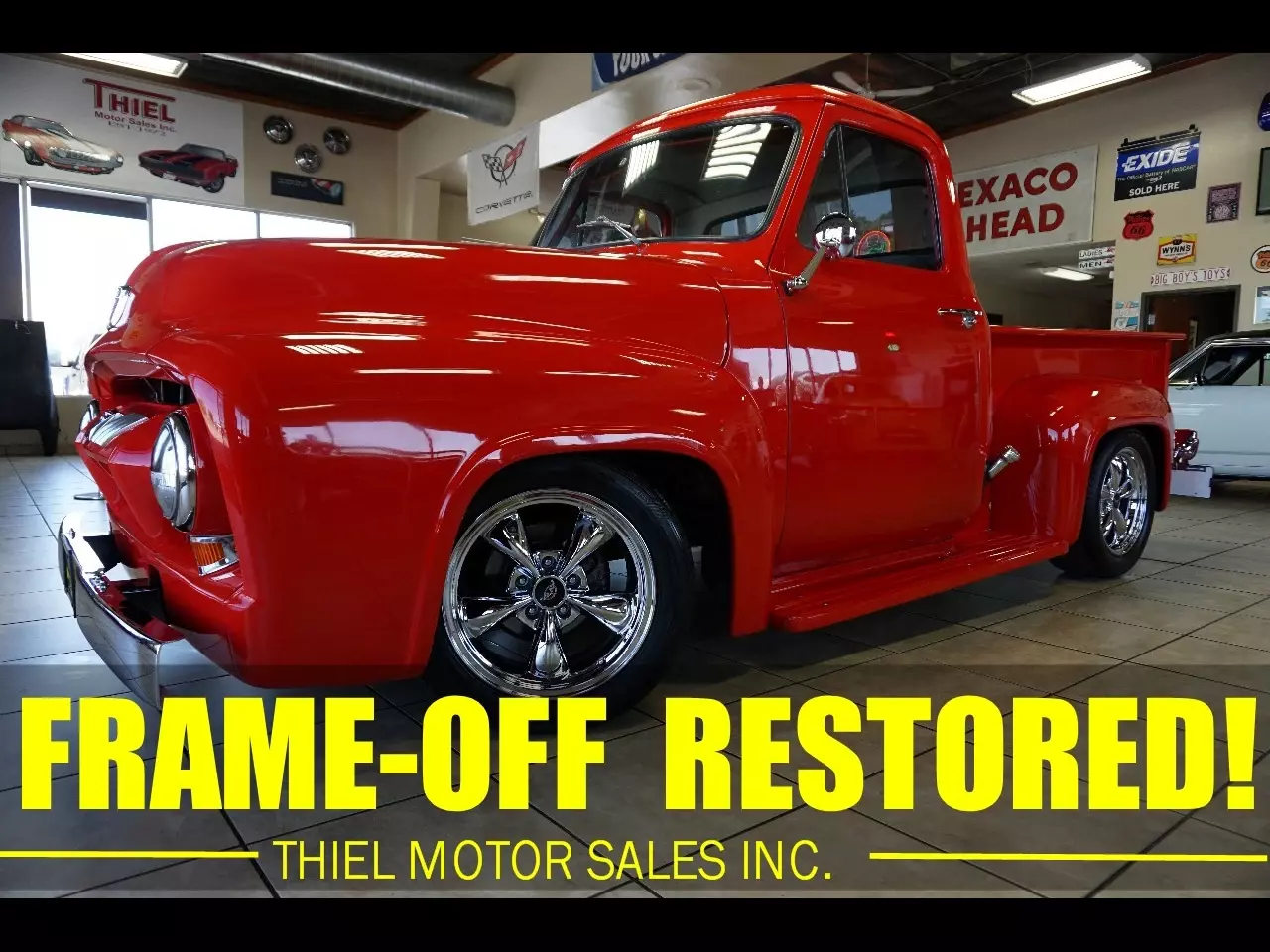 1954 Ford F-100 Frame-Off Restored Step-Side Big-Block