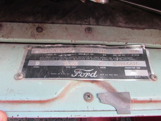 1954 Ford F-100 - photo 12