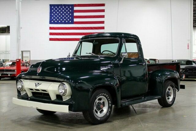 1954 Ford F100 19787 Miles British Racing Green 239 V8 3 Speed 1954 Ford F-100 --