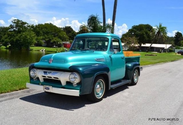 1954 Ford F-100 1954 Ford F100 352 V8 updated Fi-Tec fuel injection overdrive - photo 2