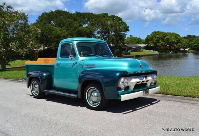 1954 Ford F-100 1954 Ford F100 352 V8 updated Fi-Tec fuel injection overdrive - photo 5