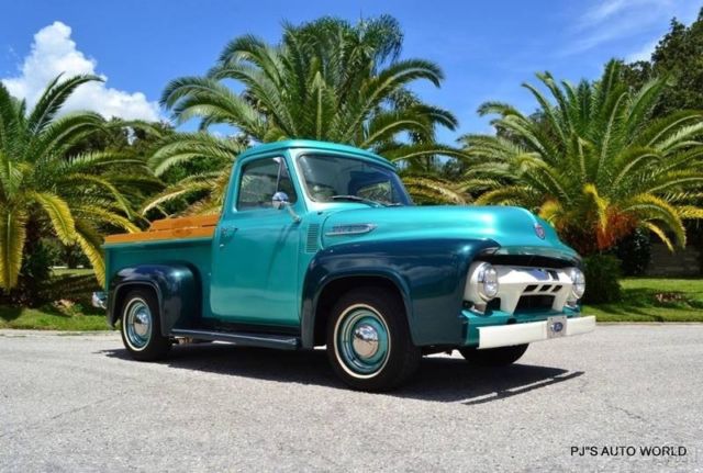 1954 Ford F-100 1954 Ford F100 352 V8 updated Fi-Tec fuel injection overdrive - photo 8