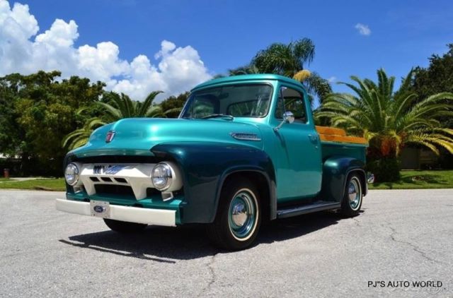 1954 Ford F-100 1954 Ford F100 352 V8 updated Fi-Tec fuel injection overdrive - photo 9