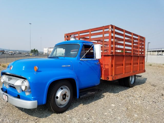 1954 FORD F500 CATTLE TRUCK KNAPHEIDE 1954 Ford Other Pickups