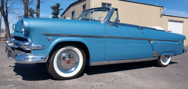 1954 Ford Sunliner Crestline Convertible Frame off Restoration 312 Y block Auto 1954 Ford Sunliner Crestline Convertible