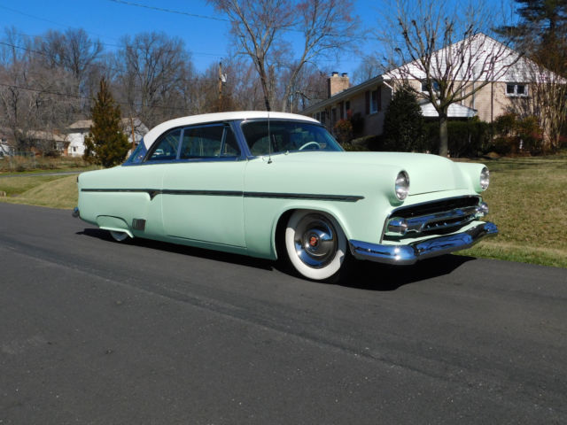 1954 Ford Victoria Calif. Mild Custom, Nosed, Decked, Packard tailights, (video) 1954 Ford Other