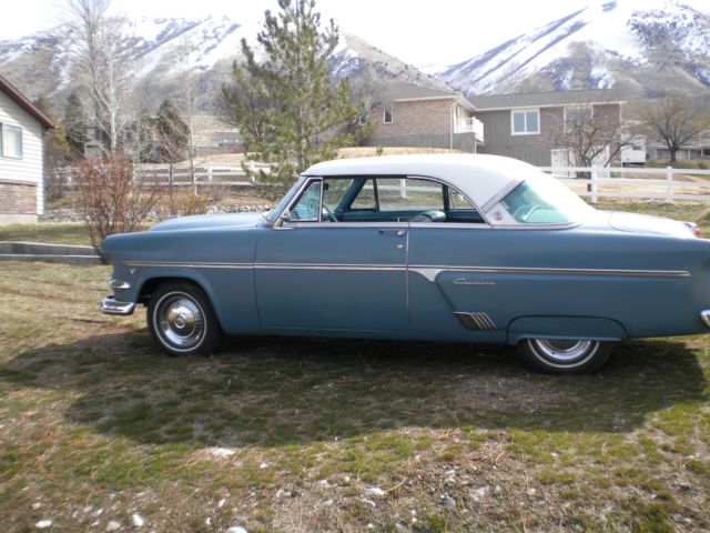 1954 Ford Victoria Crestline Two Door Hardtop. 1954 Ford Crestline