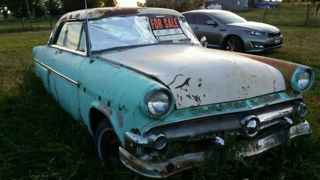 1954 Ford Victoria Hard Top Project Car Original 239 V8 w/ Automatic & Titled!!! 1954 Ford Other
