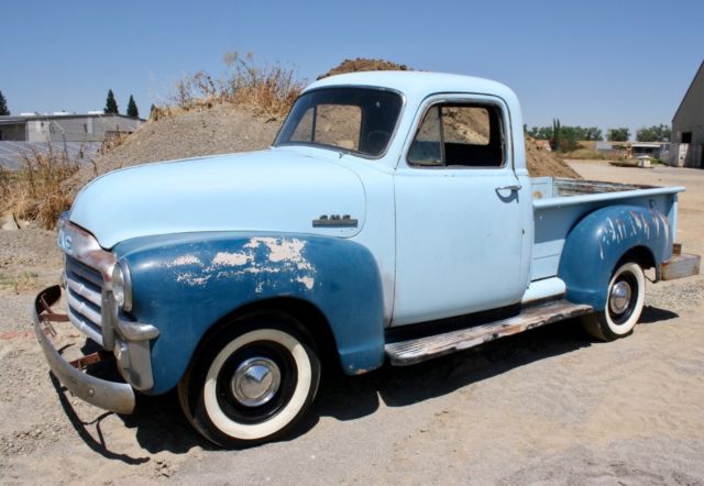 1954 GMC 101 Pickup, Short Bed, Half Ton 1954 Chevrolet Other Pickups GMC Pickup 101, Nevada Desert truck, no rust