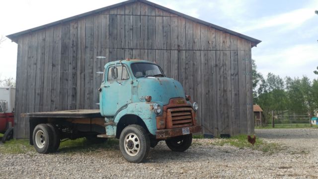 1954 GMC COE  4x4. FLATBED