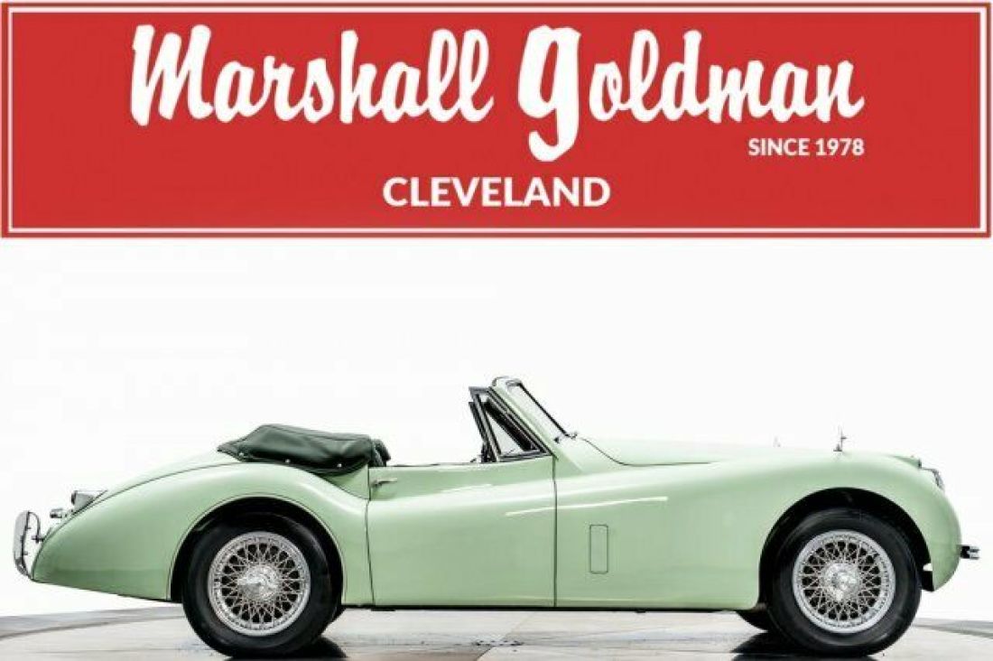 1954 Jaguar XK 120 Drophead Coupe Convertible 3.4L Inline 6 Manual 1954 Jaguar XK 120 Drophead Coupe
