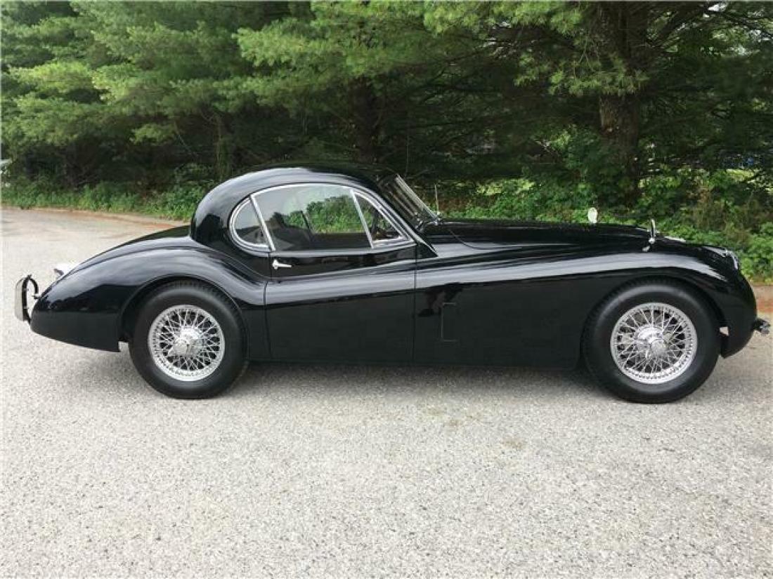 1954 Jaguar XK 120 Fixed Head Coupe 0 Miles Black 6 Cylinder Manual 1954 Jaguar XK 120 Fixed Head Coupe