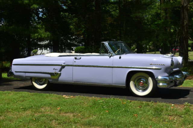 1954 Lincoln Capri Convert., 24k orig. mi. BEAUTIFUL RESTORED CONDITION. (video) 1954 Lincoln CAPRI CONVERTIBLE