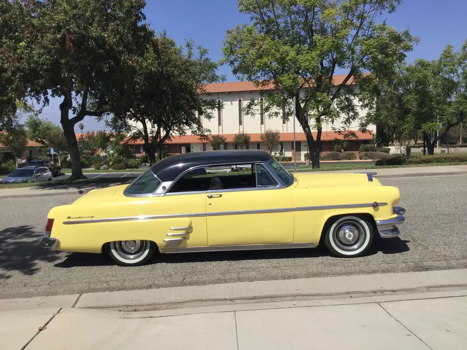 1954 Mercury Monterey Coupe Yellow 1954 Mercury Monterey